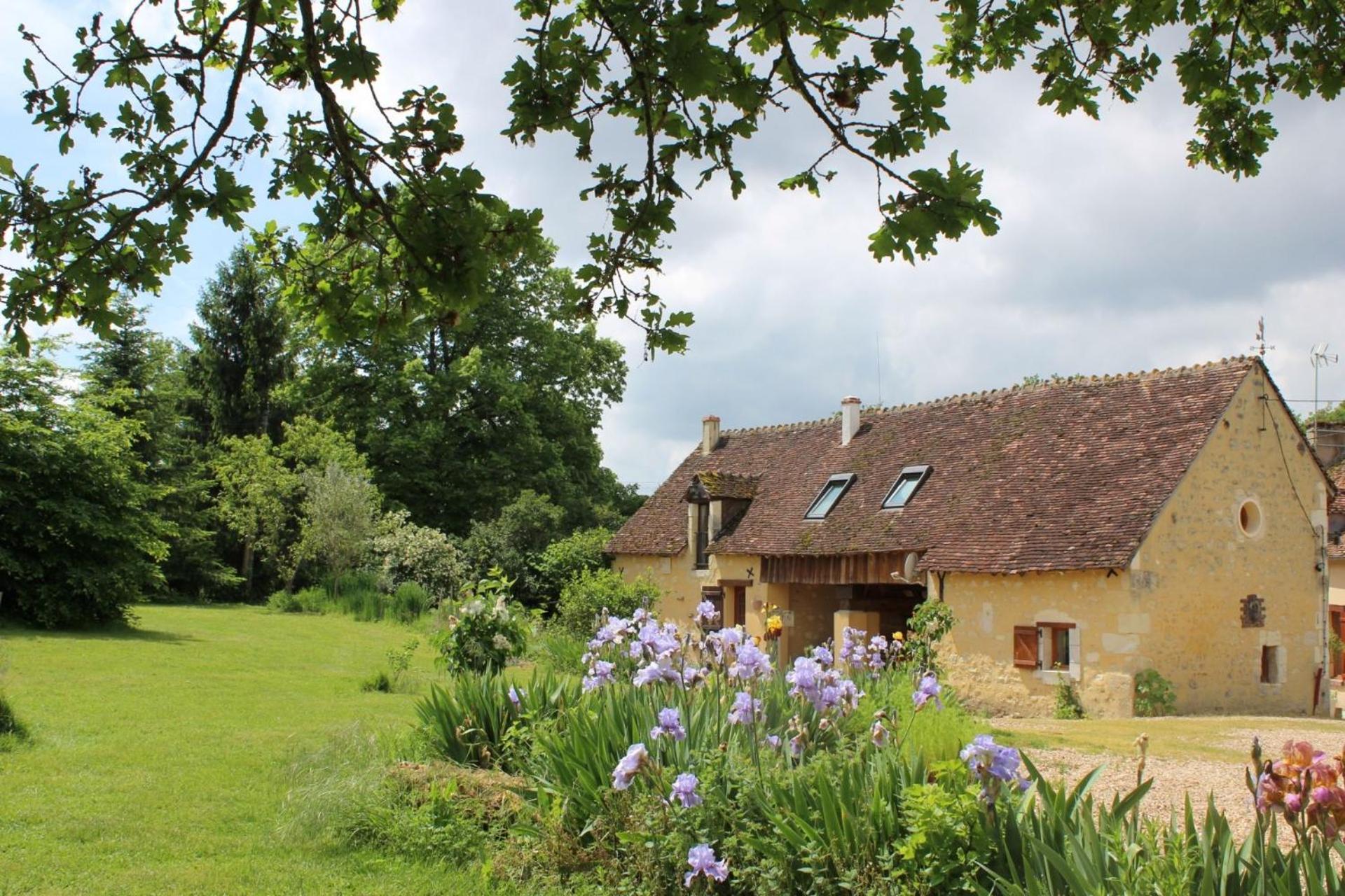 Gites A L'Ombre Des Chenes Châteauvieux Exteriér fotografie